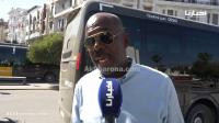 بيضاويون يستنكرون تخريب الحافلات الجديدة بعد ساعات قليلة من دخولها الخدمة